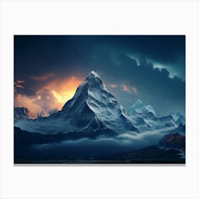 Mountain Landscape 1 Canvas Print