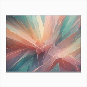 Abstract Abstract Painting 8 Canvas Print