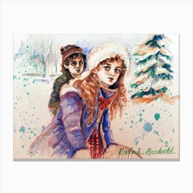 A Winter S Tale Canvas Print