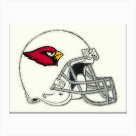 Arizona Cardinals Helmet Canvas Print