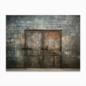 Distressed Brick 4 Canvas Print