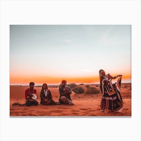 Desert Dance Canvas Print