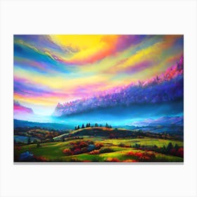 Landscape Painting 43 Canvas Print