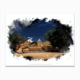 Iglesia De Susques, Quebrada De Humahuaca, Argentina Canvas Print