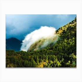 Clouds In The Mountains 20201004 129ppub Canvas Print