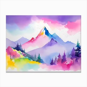 Mountain landscapes 7 Canvas Print