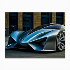 Concept Car Canvas Print