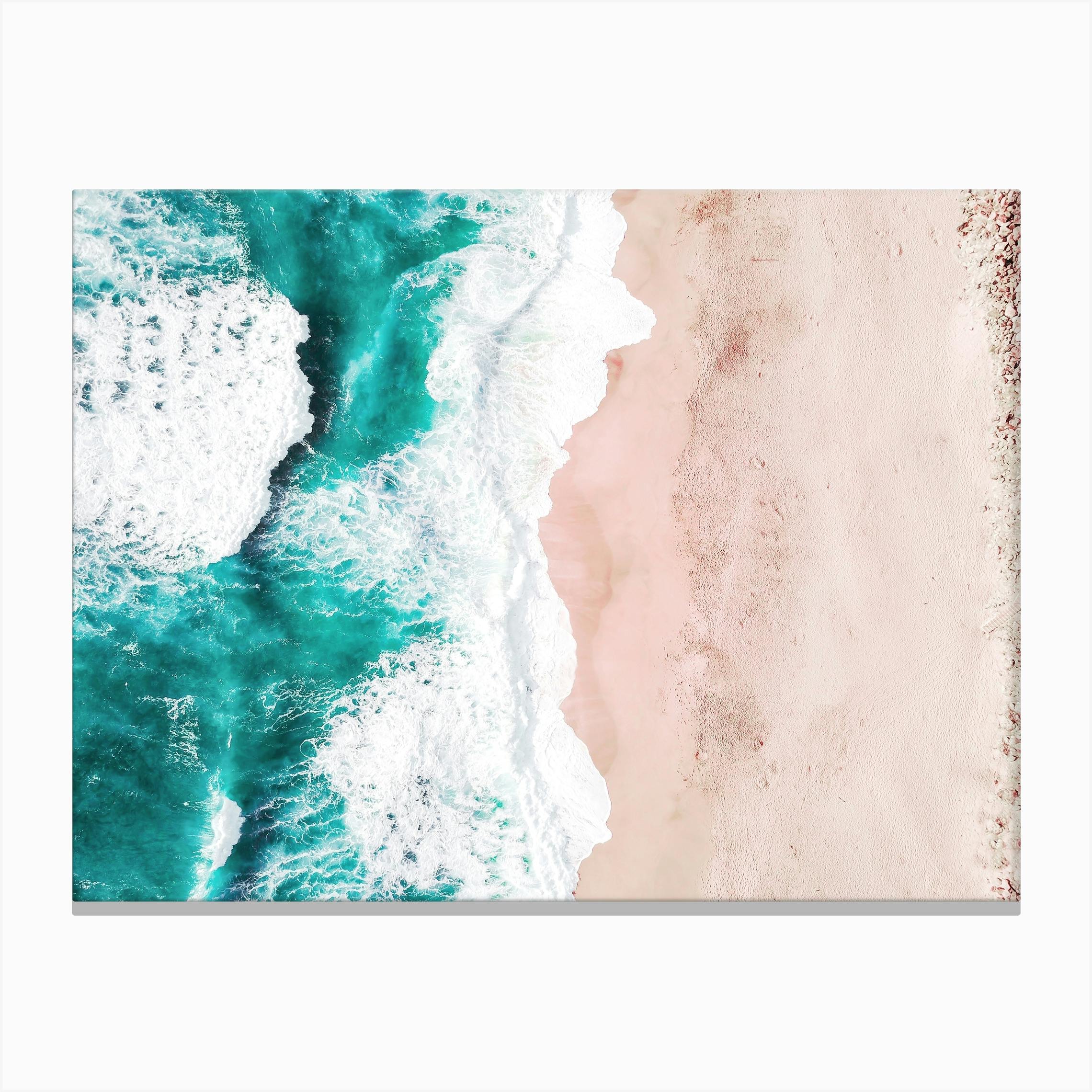 MODERN ABSTRACT WAVES CANVAS PRINT ART MANY SIZES COLOURS READY TO HANG