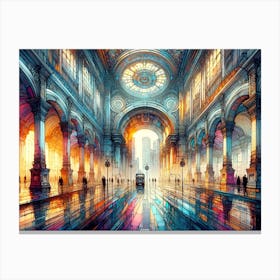 station Canvas Print