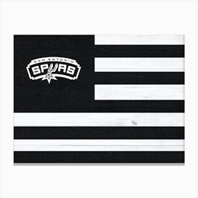 San Antonio Spurs 3 Canvas Print