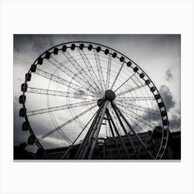Budapest Eye Ferris Wheel Canvas Print