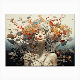 Tree Lady Two Canvas Print
