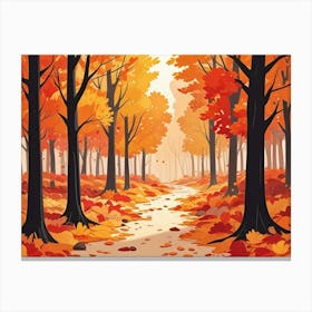 Autumn Forest 1 Canvas Print