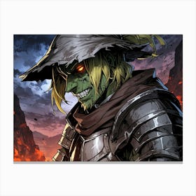 Goblin Warrior 1 Canvas Print