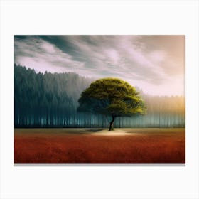 Lone Tree 1 Canvas Print