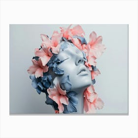 Flower Head Canvas Print