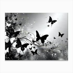 Butterfly Wallpaper 27 Canvas Print