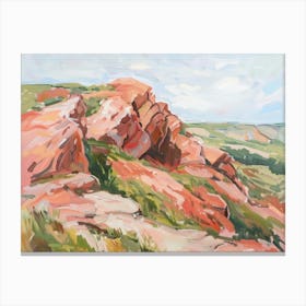 Red Rocks 2 Canvas Print