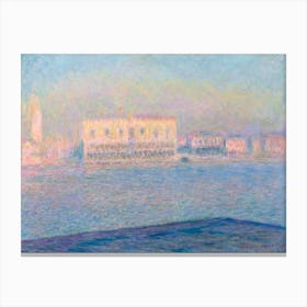 The Doge's Palace Seen From San Giorgio Maggiore (1908), Claude Monet Canvas Print