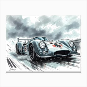 Porsche 962 Canvas Print