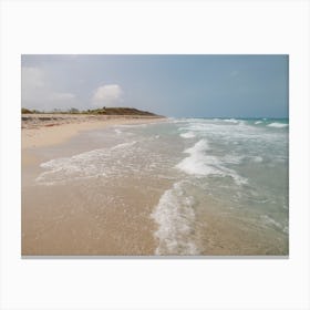 Ocean meets the beach Florida Canvas Print