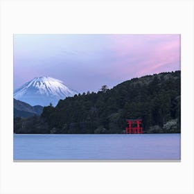 Pink Fuji Canvas Print