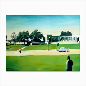 Grassy Knoll (2007) Canvas Print