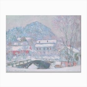 Sandvika, Norway, Claude Monet Canvas Print