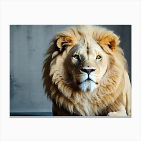 Lion art 76 Canvas Print