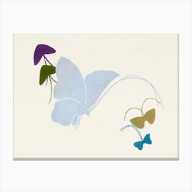 Japanese Butterfly, Cho Senshu (11) Canvas Print