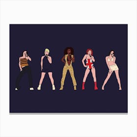 Spice Girls Canvas Print