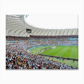 Maracana Soccer Stadium In Rio Brazil (Brazil Series) Canvas Print