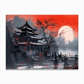 Asian Painting 1 Canvas Print