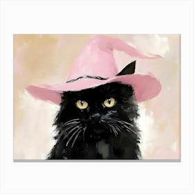 Witch Cat 7 Canvas Print