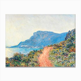 The Corniche Near Monaco (1884), Claude Monet Canvas Print