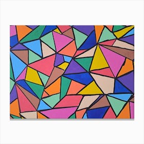 Triangles (photo 5) Canvas Print