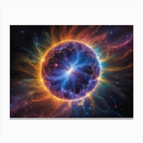 Alien Planet 17 Canvas Print