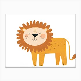 Cute Lion Canvas Print