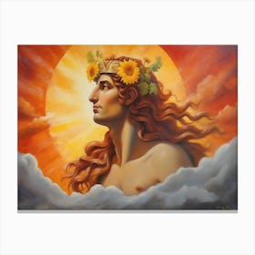 Apollo, God Of Sun 11 Canvas Print