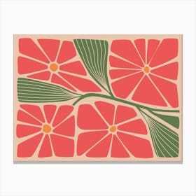 Flora Canvas Print