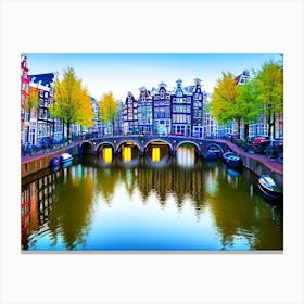 Amsterdam 25 Canvas Print