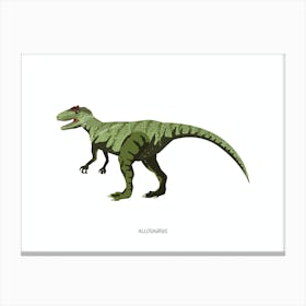 Allosaurus Canvas Print