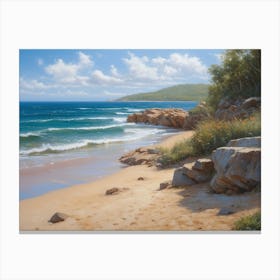 Summer Shoreline Canvas Print