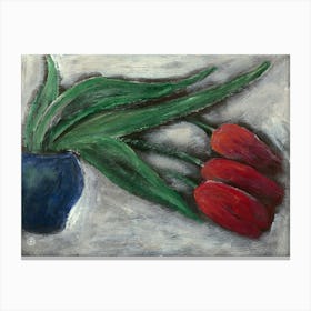 Withered Tulips Canvas Print