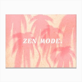 Zen mode (Palm Edition) Stampe su tela