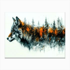 Wolf Sanctuary - Wolf Zone Canvas Print