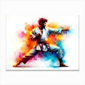 Karate 1 Canvas Print