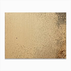 Vintage Inspired Closeup Of A Cardboard Greeting Card Surface Imprinted With A Retro Grunge Pattern (1) Canvas Print