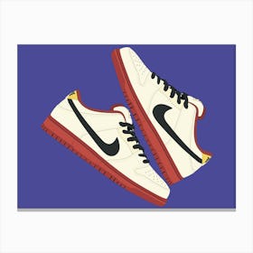 Nike Dunk Low Canvas Print