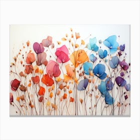 Flower Wall Art 1 Canvas Print